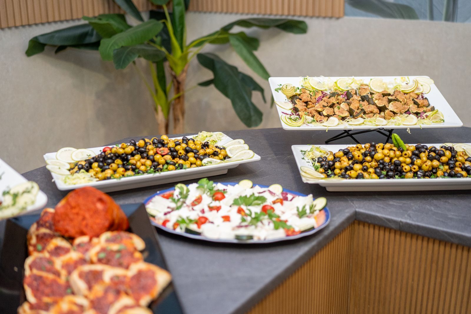 Il buffet di antipasti - Roller Club Tropea