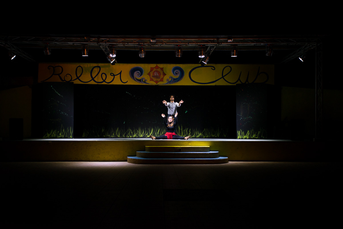 Lo spettacolo serale dell'animazione - Roller Club Tropea