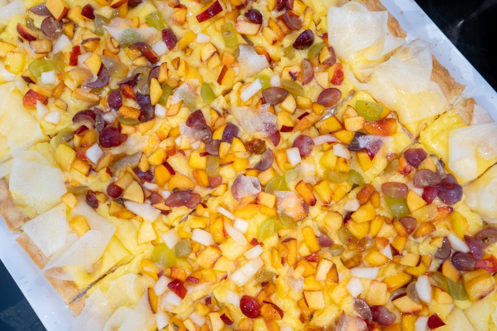 Macedonia di frutta fresca al buffet